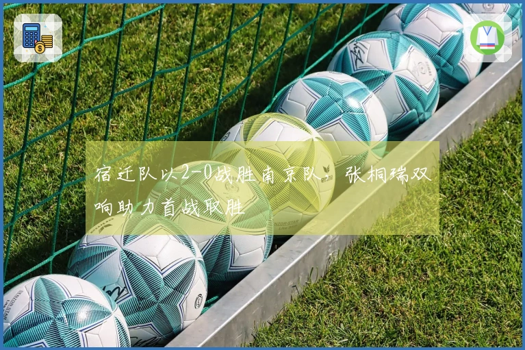 宿迁队以2-0战胜南京队，张桐瑞双响助力首战取胜